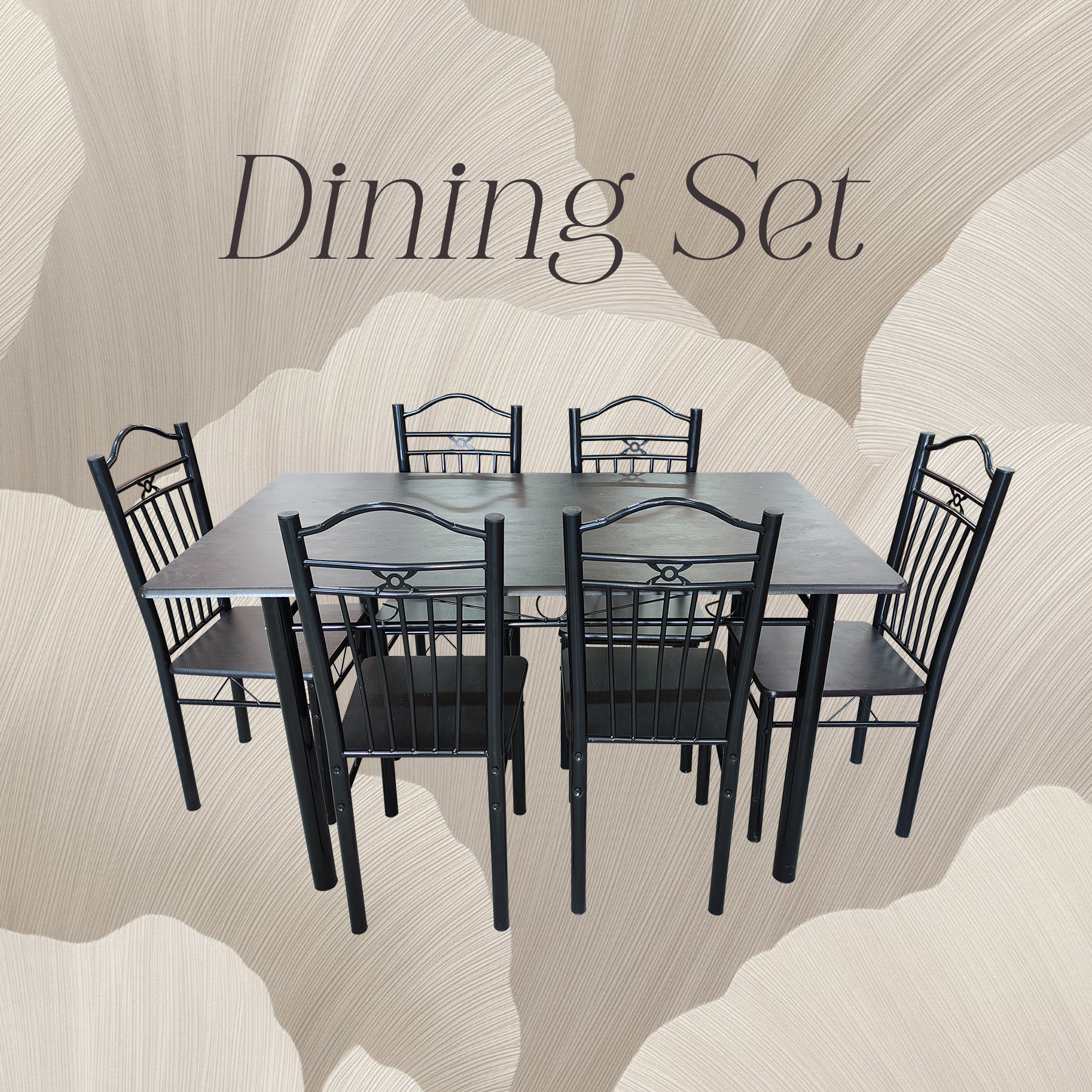 A15/B03 DINING SET (1+6)